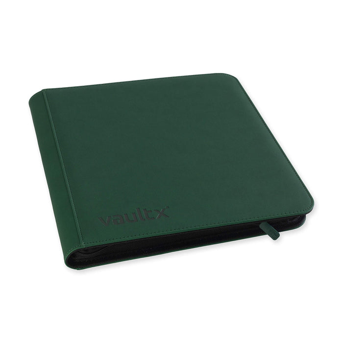 Vault X : 12-Pocket Exo-Tec Zip Binder - Forest Green