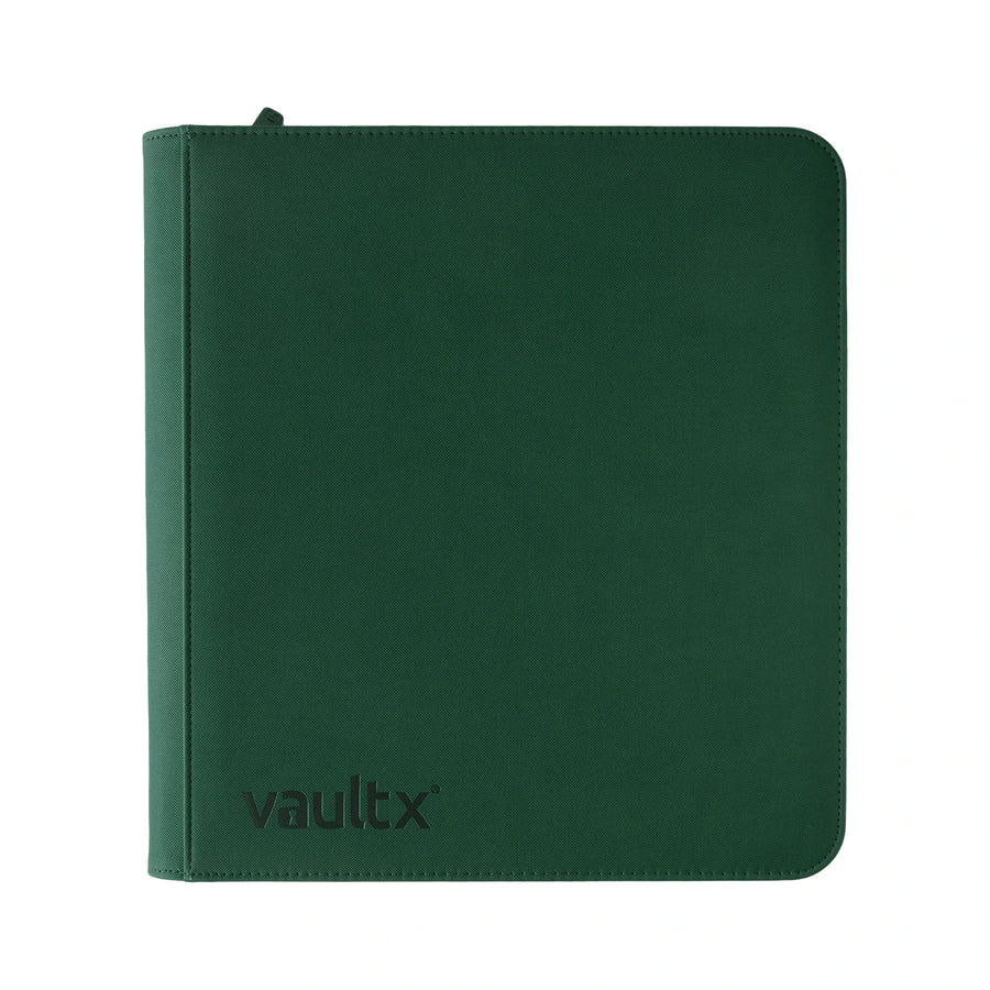 Vault X : 12-Pocket Exo-Tec Zip Binder XL (624 Cards) - Forest Green