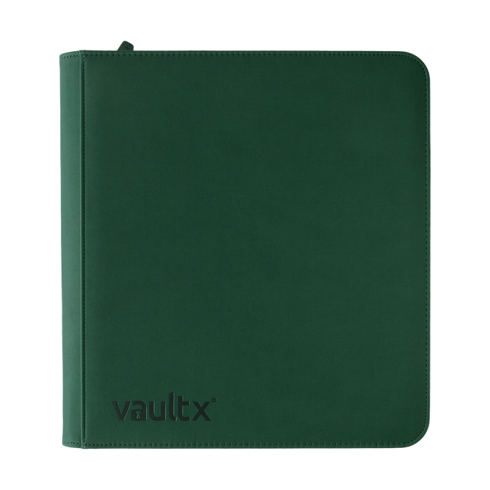 Vault X : 12-Pocket Exo-Tec Zip Binder - Forest Green