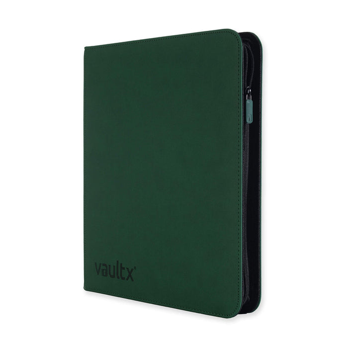 Vault X : 12-Pocket Exo-Tec Zip Binder - Forest Green