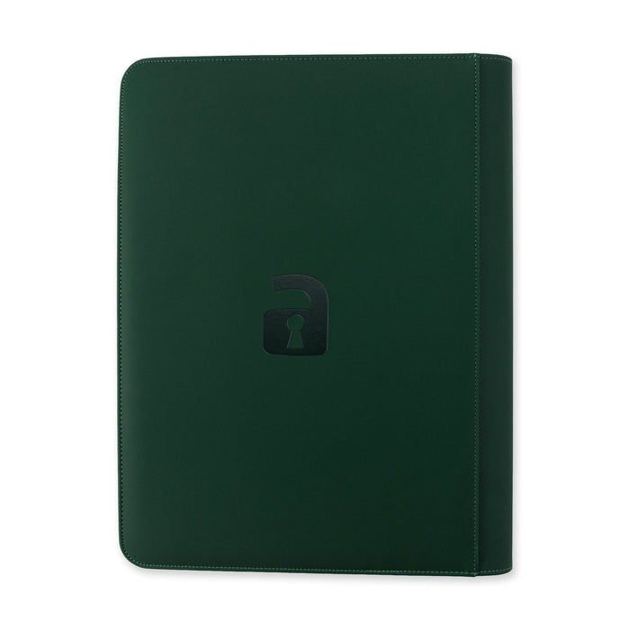 Vault X : 16-Pocket Exo-Tec Zip Binder XXL (1088 Cards) - Forest Green