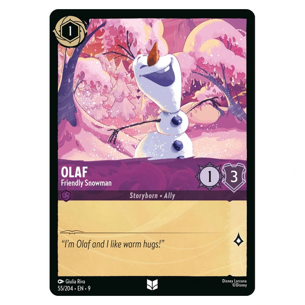 Olaf : Friendly Snowman - 55/204