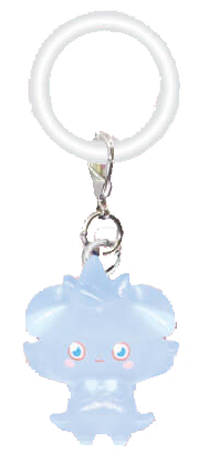 Pokemon : Pokepeace Mejirushi Gacha Keyring Charm - Espurr