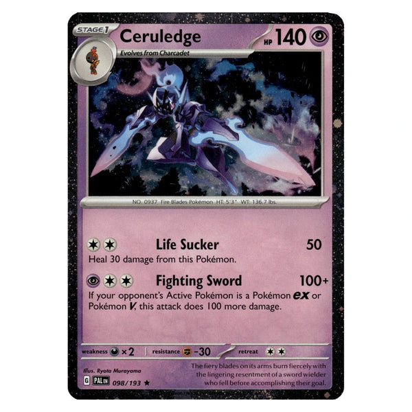 Ceruledge : ALTERNATE PROMO (Holo) - 098/193