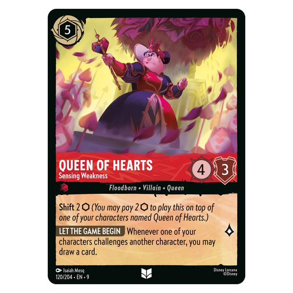 Queen of Hearts : Sensing Weakness - 120/204