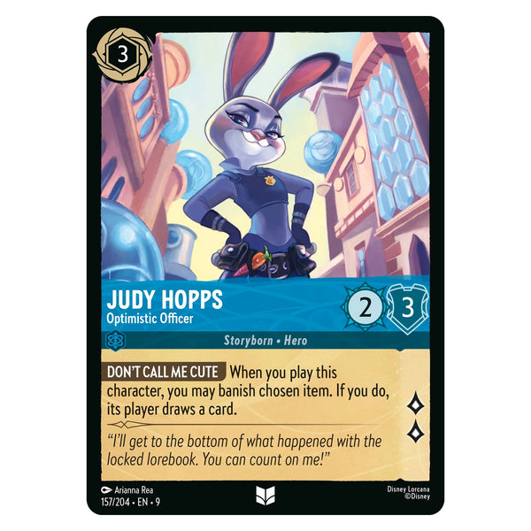 Judy Hopps (Foil) : Optimistic Officer - 157/204