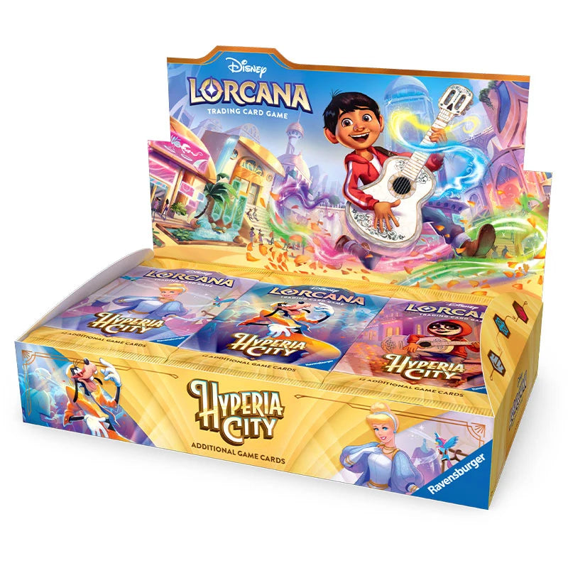 Disney Lorcana TCG : Hyperia City - Booster Box (24 packs)