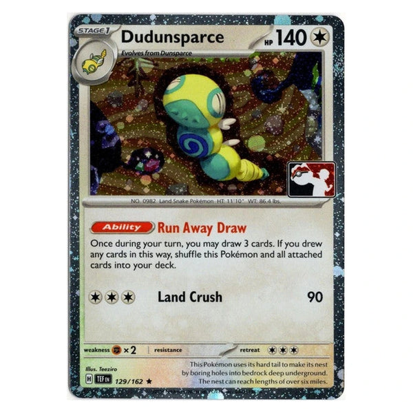 Dudunsparce : PLAY! PRIZE PACK LEAGUE PROMO (Holo) - 129/162