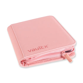 Vault X : 4-Pocket Exo-Tec Zip Binder - Just Pink