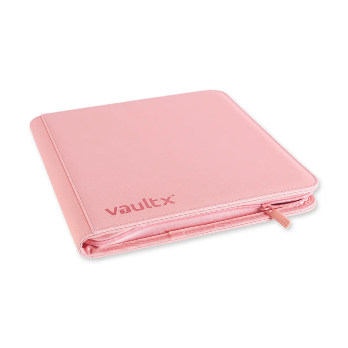 Vault X : 12-Pocket Exo-Tec Zip Binder - Just Pink