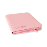 Vault X : 9-Pocket Exo-Tec Zip Binder - Just Pink