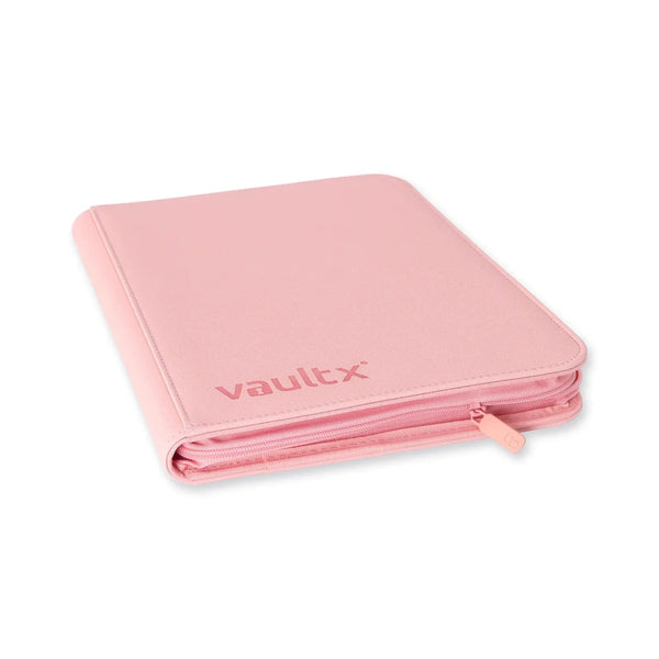 Vault X : 9-Pocket Exo-Tec Zip Binder - Just Pink