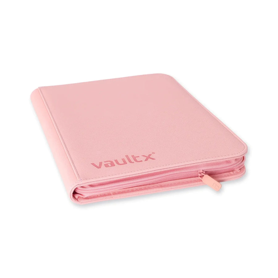 Vault X : 9-Pocket Exo-Tec Zip Binder - Just Pink