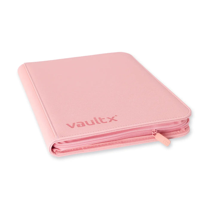 Vault X : 9-Pocket Exo-Tec Zip Binder - Just Pink