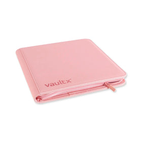 Vault X : 12-Pocket Exo-Tec Zip Binder - Just Pink