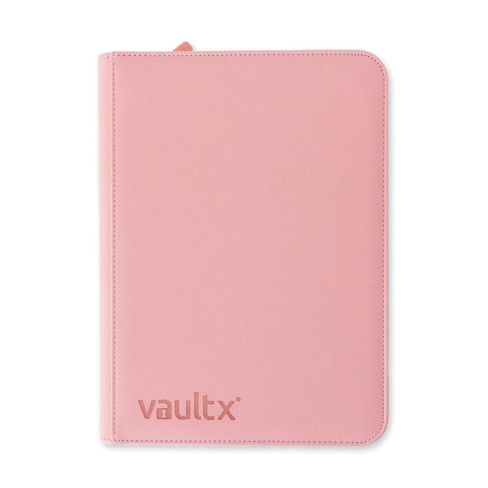 Vault X : 9-Pocket Exo-Tec Zip Binder - Just Pink