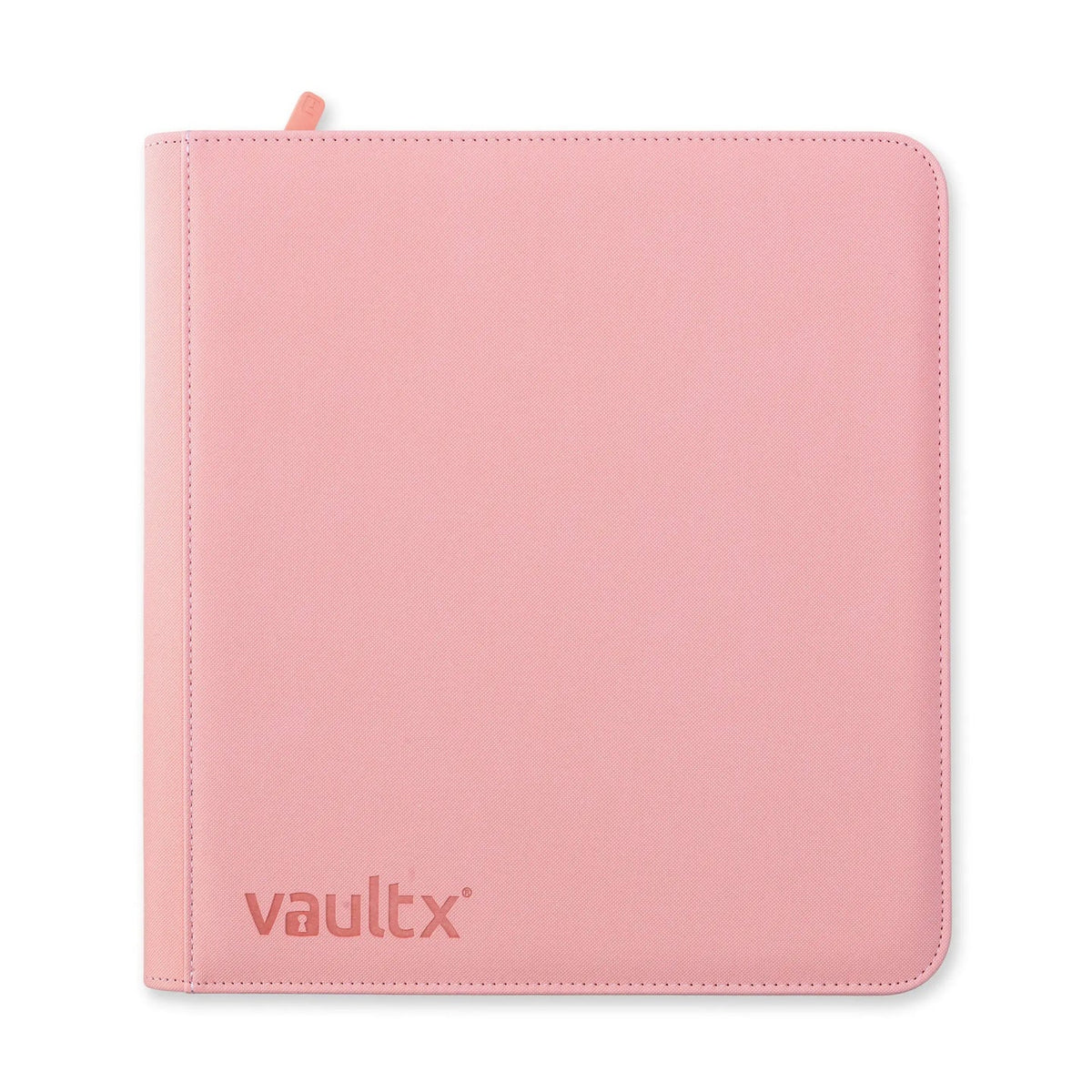 Vault X : 12-Pocket Exo-Tec Zip Binder - Just Pink - Lockett Labs UK