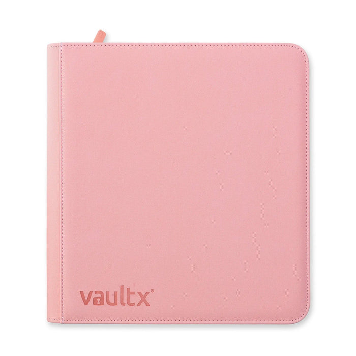Vault X : 12-Pocket Exo-Tec Zip Binder - Just Pink