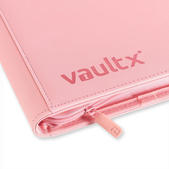 Vault X : 12-Pocket Exo-Tec Zip Binder - Just Pink