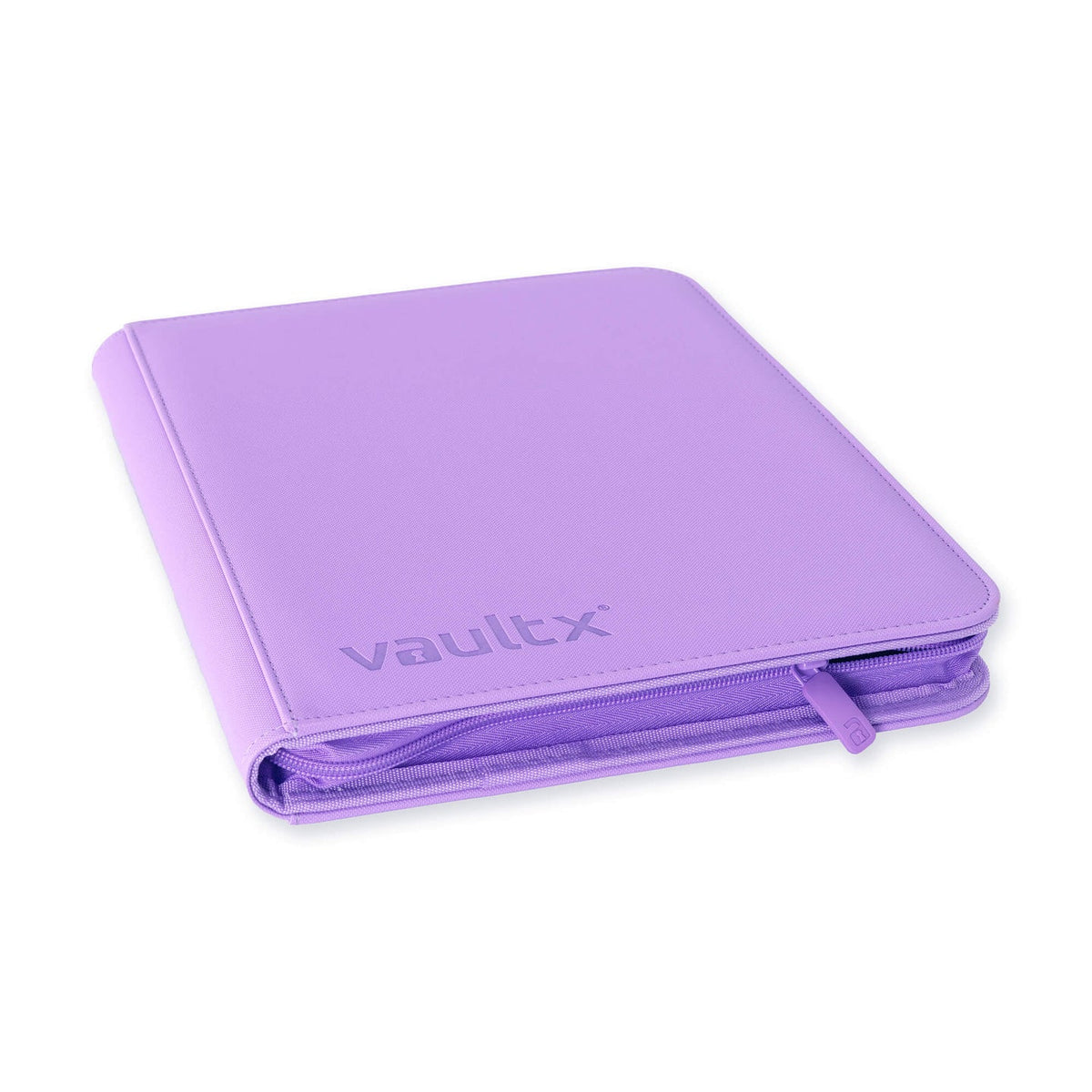 Vault X : 9-Pocket Exo-Tec Zip Binder - Just Purple - Lockett Labs UK
