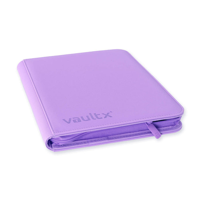 Vault X : 9-Pocket Exo-Tec Zip Binder - Just Purple