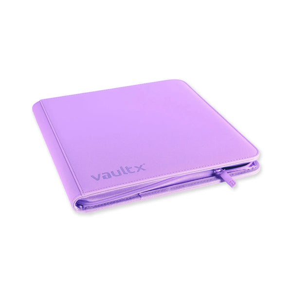 Vault X : 12-Pocket Exo-Tec Zip Binder - Just Purple