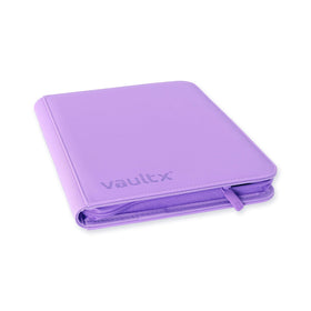 Vault X : 9-Pocket Exo-Tec Zip Binder - Just Purple