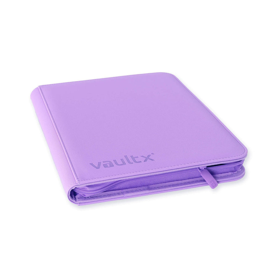 Vault X : 9-Pocket Exo-Tec Zip Binder - Just Purple