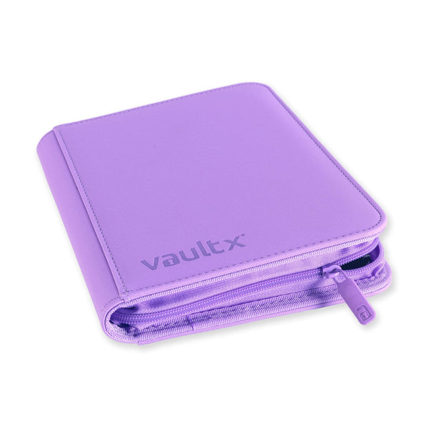 Vault X : 4-Pocket Exo-Tec Zip Binder - Just Purple