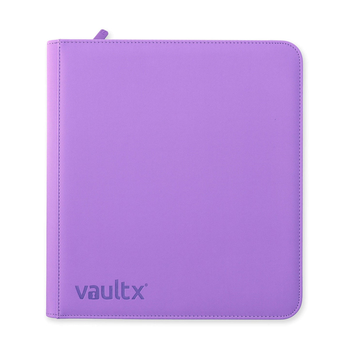 Vault X : 12-Pocket Exo-Tec Zip Binder - Just Purple - Lockett Labs UK