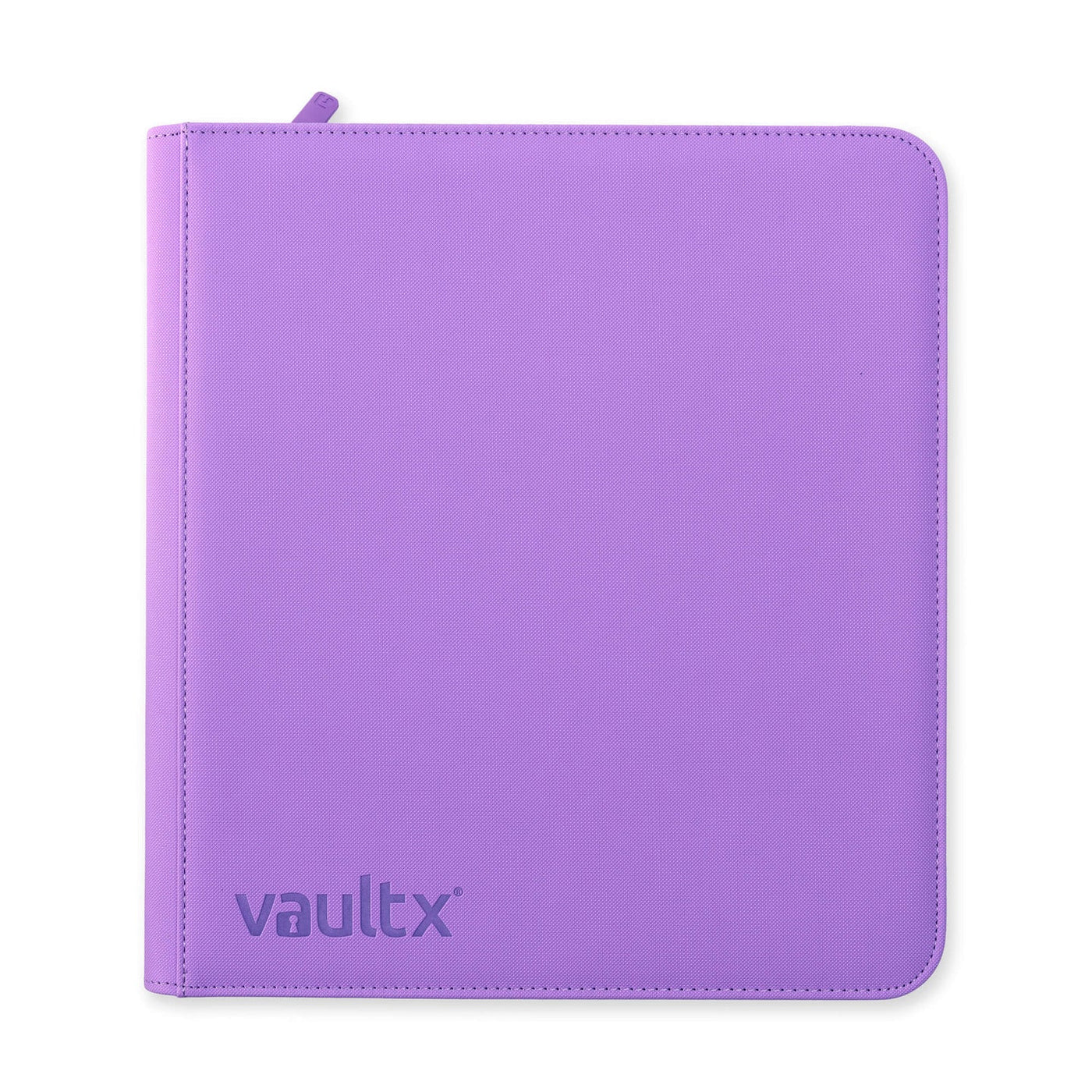 Vault X : 12-Pocket Exo-Tec Zip Binder - Just Purple - Lockett Labs UK