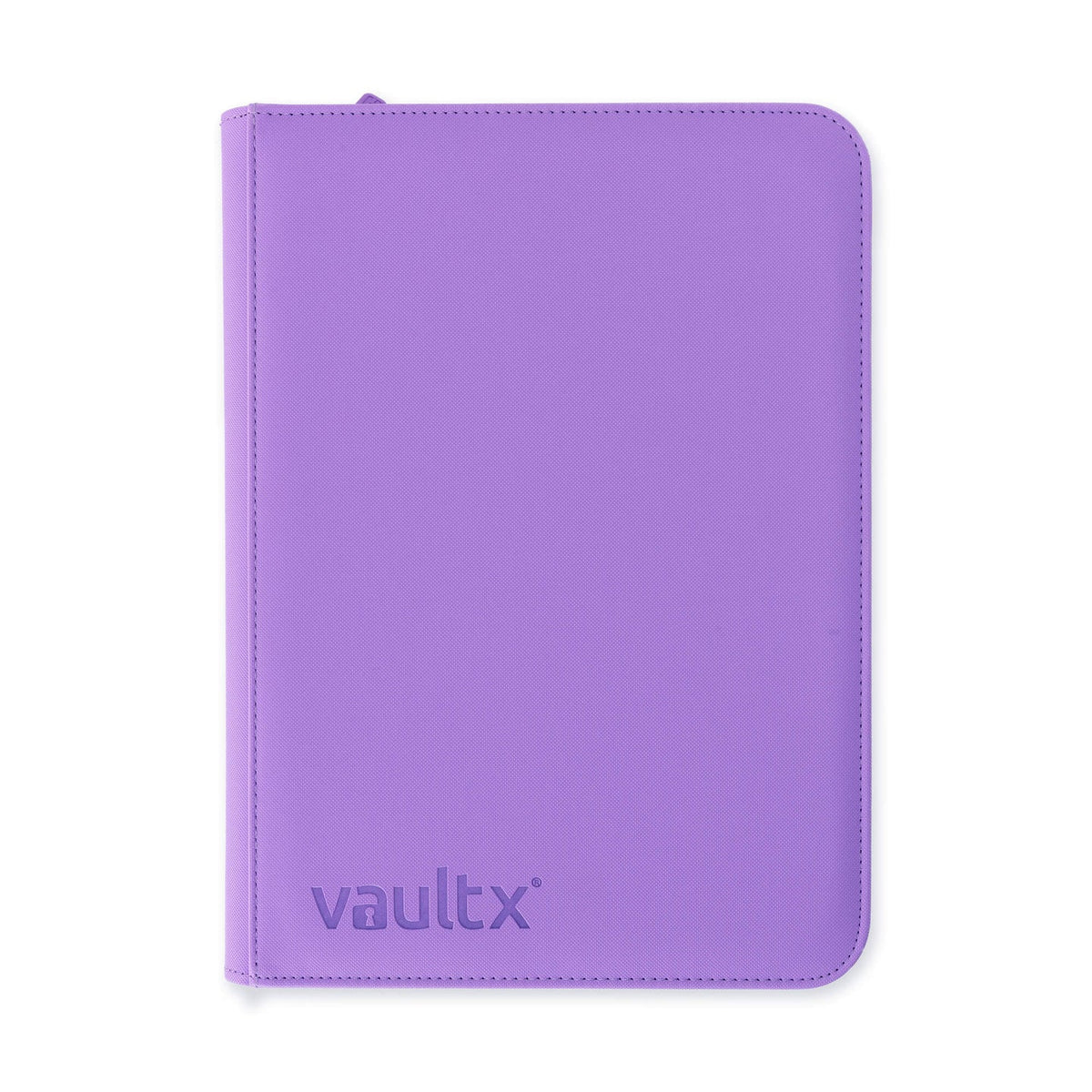 Vault X : 9-Pocket Exo-Tec Zip Binder - Just Purple - Lockett Labs UK