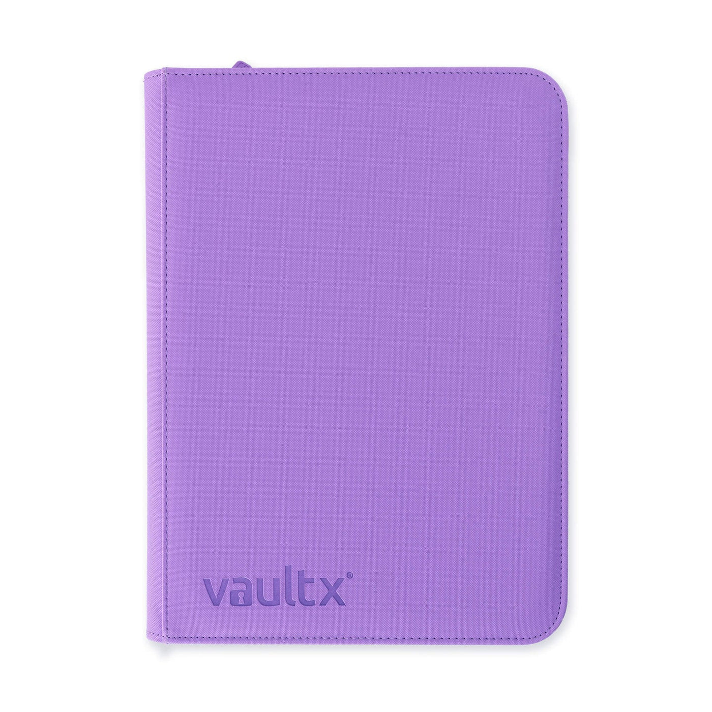Vault X : 9-Pocket Exo-Tec Zip Binder - Just Purple - Lockett Labs UK