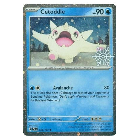 Cetoddle : PROMO (Snowflake Stamp) (Holo) (Sealed) - 053/193