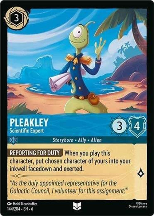 Pleakley : Scientific Expert - 144/204