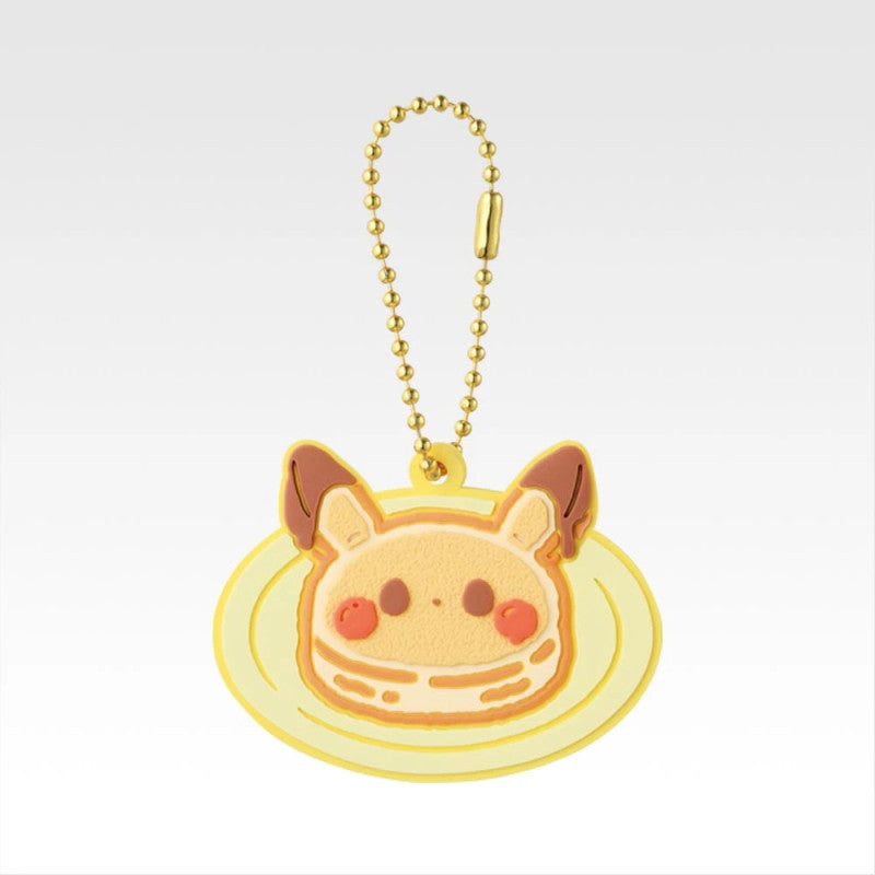 Pokemon : Keychain Pancake Poképeace Rubber Charm - Choose Your Own - Lockett Labs UK