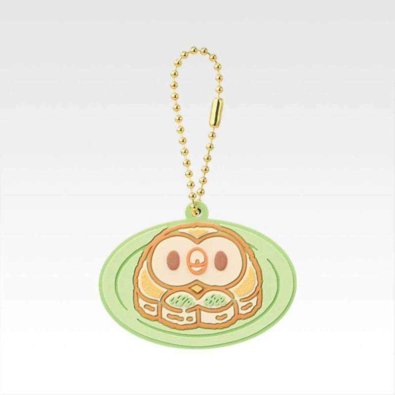 Pokemon : Keychain Pancake Poképeace Rubber Charm - Choose Your Own - Lockett Labs UK