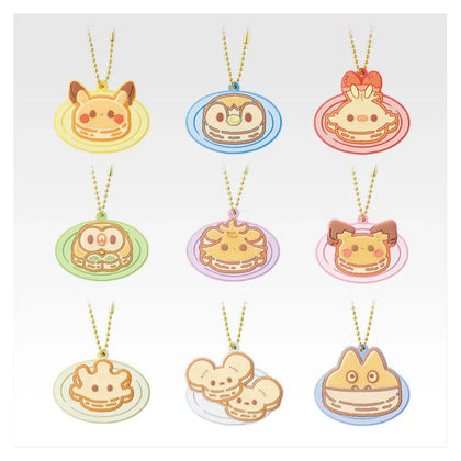 Pokemon : Keychain Pancake Poképeace Rubber Charm - Choose Your Own