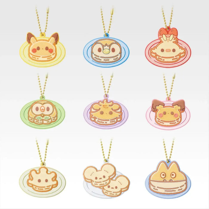 Pokemon : Keychain Pancake Poképeace Rubber Charm - Choose Your Own - Lockett Labs UK