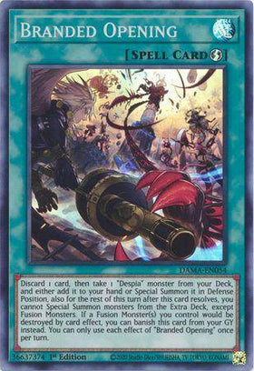 Branded Opening : DAWN OF MAJESTY (Super Rare Card) (Foil) - DAMA-EN054 - Lockett Labs UK
