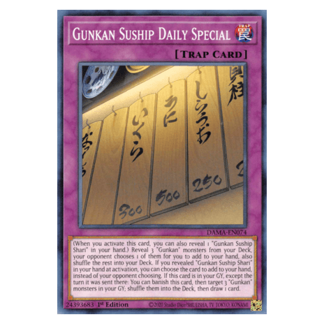 Gunkan Suship Daily Special : DAWN OF MAJESTY - DAMA-EN074