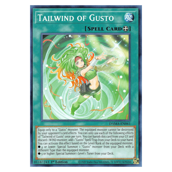 Tailwind of Gusto : DAWN OF MAJESTY - DAMA-EN061