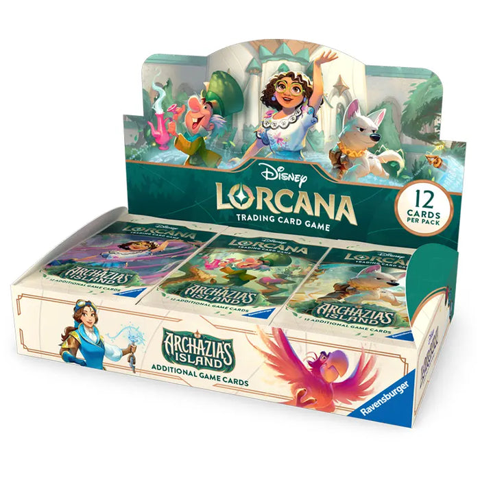 Disney Lorcana : Archazia's Island - Booster Box (24 Packs) *PRE ORDER*