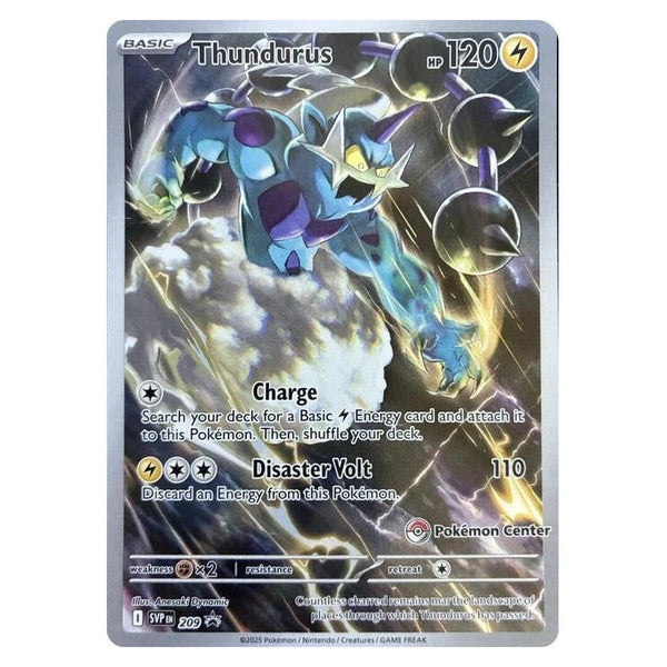 Thundurus : PROMO (Pokemon Center Stamped) - SVP209