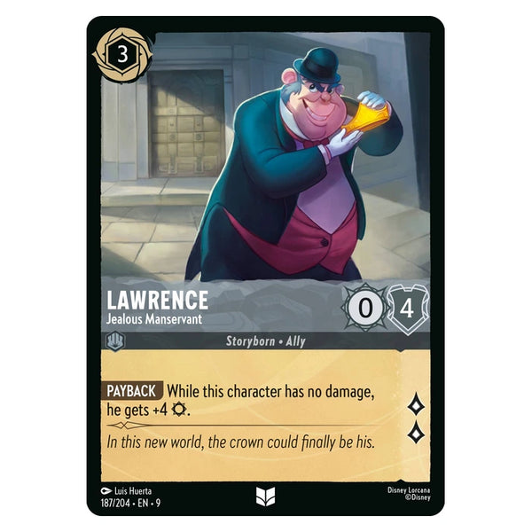 Lawrence : Jealous Manservant - 187/204