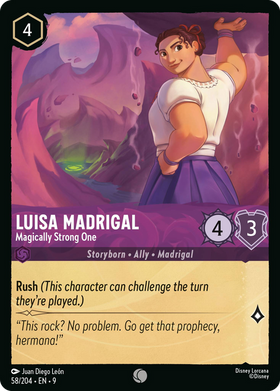 Luisa Madrigal : Magically Strong One - 58/204