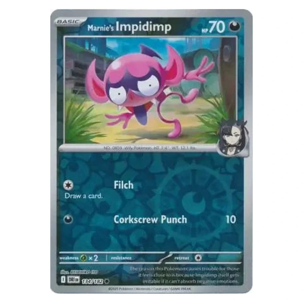 Marnie's Impidimp : DESTINED RIVALS (Reverse holo) - 134/182