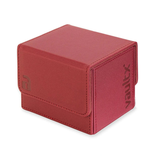 Vault X : Sideloading Deck Box 100+ - Metallic Red
