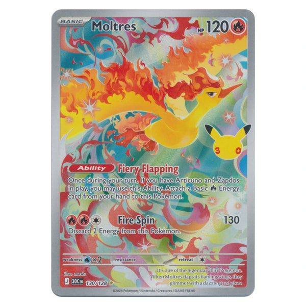 Moltres : 30TH CELEBRATION - 130/128