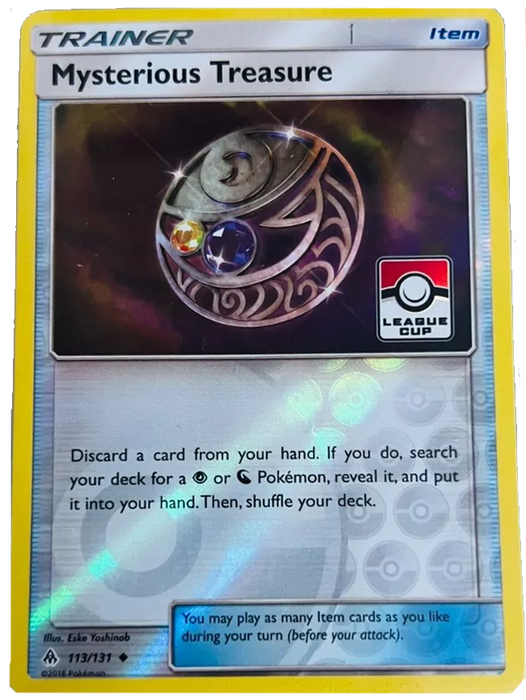 Mysterious Treasure : LEAGUE PROMO (Reverse holo) - 113/131